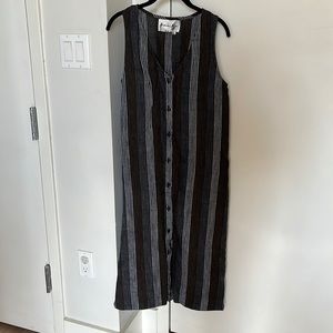 VINTAGE Linen Dress
